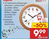 Vogeluhr Angebote von MAXXMEE bei Netto Marken-Discount Schwerte für 9,99 €