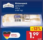 Rückenspeck Angebote bei Netto Marken-Discount Gotha für 1,99 €