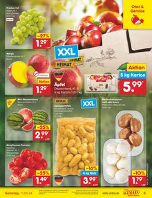 Äpfel im Netto Marken-Discount Prospekt "Aktuelle Angebote" mit 55 Seiten (Heilbronn)