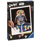 Peinture enfant CreArt Ravensburger Dark Vador Star Wars en promo chez Fnac Saint-Quentin à 20,99 €