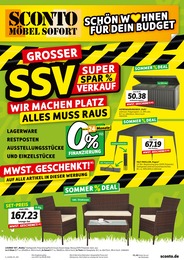Gartenmöbel Angebot im aktuellen Sconto SB Prospekt auf Seite 1