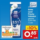 Frische Vollmilch im Netto Marken-Discount Prospekt Frische Vollmilch von Gutes Land im aktuellen Netto Marken-Discount Prospekt für 0,85 €