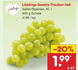 Aktuelles Sweta Trauben hell Angebot bei Netto Marken-Discount in Mannheim ab 1,99 €