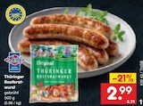 Thüringer Rostbratwurst von Wolf für 2,99 € bei Netto Marken-Discount im Angebot Thüringer Rostbratwurst von Wolf im aktuellen Netto Marken-Discount Prospekt