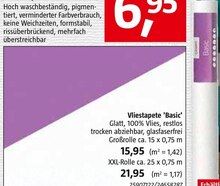 Vliestapete 'Basic' bei BAUHAUS in Berlin Vliestapete 'Basic' im Angebot bei BAUHAUS Berlin für 15,95 €