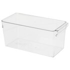 Aufbewahrungsbox für Kühlschrank transparent 32x14x15 cm Angebote von KLIPPKAKTUS bei IKEA Detmold für 4,99 €
