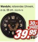 Wanduhr Angebote bei Möbel AS Offenburg für 39,95 €