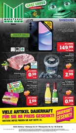 Aktueller Marktkauf Prospekt mit Handy, "GANZ GROSS in kleinsten Preisen!", Seite 1