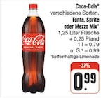 nah und gut Eisingen - Coca-Cola Angebot im Prospekt Coca-Cola bei nah und gut im Eisingen Prospekt für 0,99 €