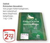Polnisches Gänseklein Angebote von Cedrob bei GLOBUS Erfurt für 2,22 €