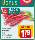 REWE Kaufungen - Rhabarber Angebot im Prospekt Rhabarber bei REWE im Kaufungen Prospekt für 0,10 €
