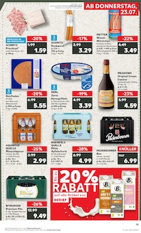 Bitburger im Kaufland Prospekt "Hier bin ich richtig" mit 56 Seiten (Alsdorf)