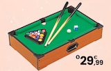 Billard de table en bois | 5 ans en promo chez JouéClub Billard de table en bois | 5 ans dans le catalogue JouéClub