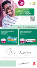 mea - meine apotheke Prospekt für Markkleeberg mit 4 Seiten mea - meine apotheke Prospekt für Markkleeberg: "Unsere Juni-Angebote", 4 Seiten, 01.06.2026 - 30.06.2026