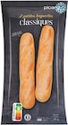 2 petites baguettes classiques - PICARD en promo chez Picard 2 petites baguettes classiques - PICARD dans le catalogue Picard