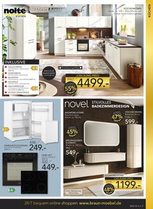 Herd im BRAUN Möbel-Center Prospekt "60 JAHRE BRAUN MÖBEL CENTER" mit 20 Seiten (Reutlingen)