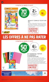 Fournitures Scolaires Angebote im Prospekt "LA FIN DES VACANCES C'EST NUL ALORS ON VOUS LA REMBOURSE" von Intermarché auf Seite 42