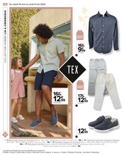 Promos Chaussures Homme dans le catalogue "TEX les petits prix ne se cachent pas" de Carrefour à la page 16