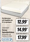 Jersey- Spannbettlaken von SANSIBAR im aktuellen Lidl Prospekt für 12,99 €