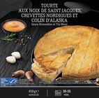 Tourte aux noix de Saint-Jacques, crevettes nordiques et colin d'Alaska en promo chez Lidl Marseille à 3,79 €