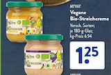 Vegane Bio-Streichcreme von MYVAY für 1,25 € bei ALDI SÜD im Angebot Vegane Bio-Streichcreme von MYVAY im aktuellen ALDI SÜD Prospekt
