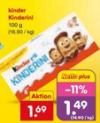 Kinderini von kinder im aktuellen Netto Marken-Discount Prospekt für 1,49 €