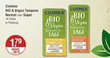 BIO & Vegan Tampons Normal oder Super im V-Markt Prospekt BIO & Vegan Tampons Normal oder Super von Cosmea im aktuellen V-Markt Prospekt für 1,79 €