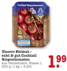 Aktuelle Tomaten Angebote bei E center in Karlsruhe Aktuelles Cocktail-Rispentomaten Angebot bei E center in Karlsruhe ab 1,99 €