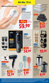 Haarschneider im Lidl Prospekt "LIDL LOHNT SICH" mit 70 Seiten (Ludwigshafen (Rhein))