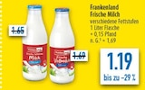 Frische fettarme Milch oder Frische Vollmilch bei diska im Prospekt "" für 1,19 €