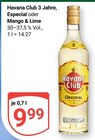 Aktuelle Havana Club Angebote bei GLOBUS in Kaarst Aktuelles 3 Jahre, Especial oder Mango & Lime Angebot bei GLOBUS in Kaarst ab 9,99 €