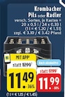 Pils im Angebot bei E center in Bocholt Pils Angebote von Krombacher bei E center Bocholt für 11,49 €
