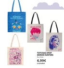 Tote bag kpop demon hunters en promo chez Hyper U Rennes à 6,99 €