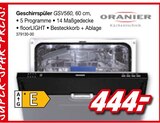 Aktuelles Geschirrspüler GSV560 Angebot bei Möbel AS in Mannheim ab 444,00 €