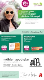 mea - meine apotheke Prospekt für Göttingen mit 4 Seiten mea - meine apotheke Prospekt für Göttingen: "Unsere Juli-Angebote", 4 Seiten, 01.07.2025 - 31.07.2025