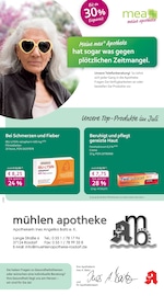 Aktueller mea - meine apotheke Apotheke Prospekt in Friedland und Umgebung, "Unsere Juli-Angebote" mit 4 Seiten, 01.07.2025 - 31.07.2025
