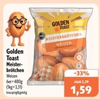 Meisterbrötchen Weizen im Angebot bei aktiv & irma in Oldenburg Meisterbrötchen Weizen Angebote von Golden Toast bei aktiv & irma Oldenburg für 1,59 €
