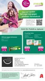 mea - meine apotheke Apotheken Prospekt der aktuellen Woche mit 4 Seiten, gültig von 01.09.2026 bis 30.09.2026, in Achern und Umgebung Aktueller mea - meine apotheke Apotheken Prospekt in Achern und Umgebung, "Unsere September-Angebote" mit 4 Seiten, 01.09.2026 - 30.09.2026