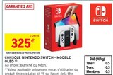 Console - modele oled - Nintendo switch en promo chez Intermarché Pau à 325,00 €