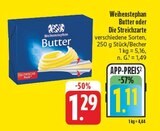 EDEKA Lohr - Butter Angebot im Prospekt Butter bei EDEKA im Lohr Prospekt für 1,11 €
