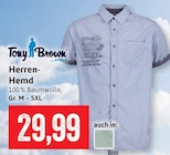 Herren-Hemd im Angebot bei Kaufhaus Stolz in Wismar Herren-Hemd Angebote von Tony Brown bei Kaufhaus Stolz Wismar für 29,99 €