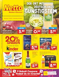 Netto Marken-Discount Prospekt "Aktuelle Angebote" für Lichtenstein, 51 Seiten, 15.09.2025 - 20.09.2025