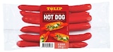 Hot Dog Würstchen Angebote von Tulip bei REWE Nordhorn für 4,49 €