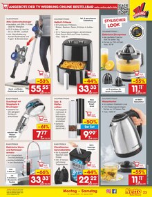 Staubsauger im Netto Marken-Discount Prospekt "Aktuelle Angebote" mit 60 Seiten (Hamburg)
