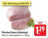 Aktuelle Schnitzel Angebote bei EDEKA in Mannheim Aktuelles Frische Puten-Schnitzel Angebot bei EDEKA in Mannheim ab 1,29 €