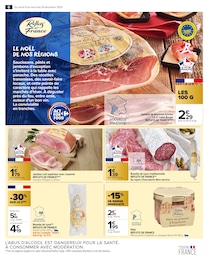 Prix et réduction Rosette dans le prospectus Carrefour Market en cours Offre Rosette dans le catalogue Carrefour Market du moment à la page 8