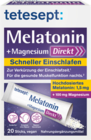 Melatonin Intense 2,0 mg oder Magnesium Direkt von tetesept im aktuellen budni Prospekt