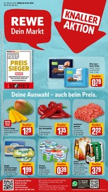REWE Prospekt der aktuellen Woche, gültig von 23.01.2023 bis 28.01.2023 Aktueller REWE Prospekt "Dein Markt" mit 21 Seiten