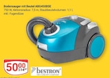 Bodensauger mit Beutel ABG450BSE Angebote von Bestron bei GLOBUS Bad Kreuznach für 50,00 €