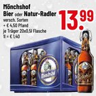Bier oder Natur-Radler Angebote von Mönchshof bei Trinkgut Dillingen für 13,99 €